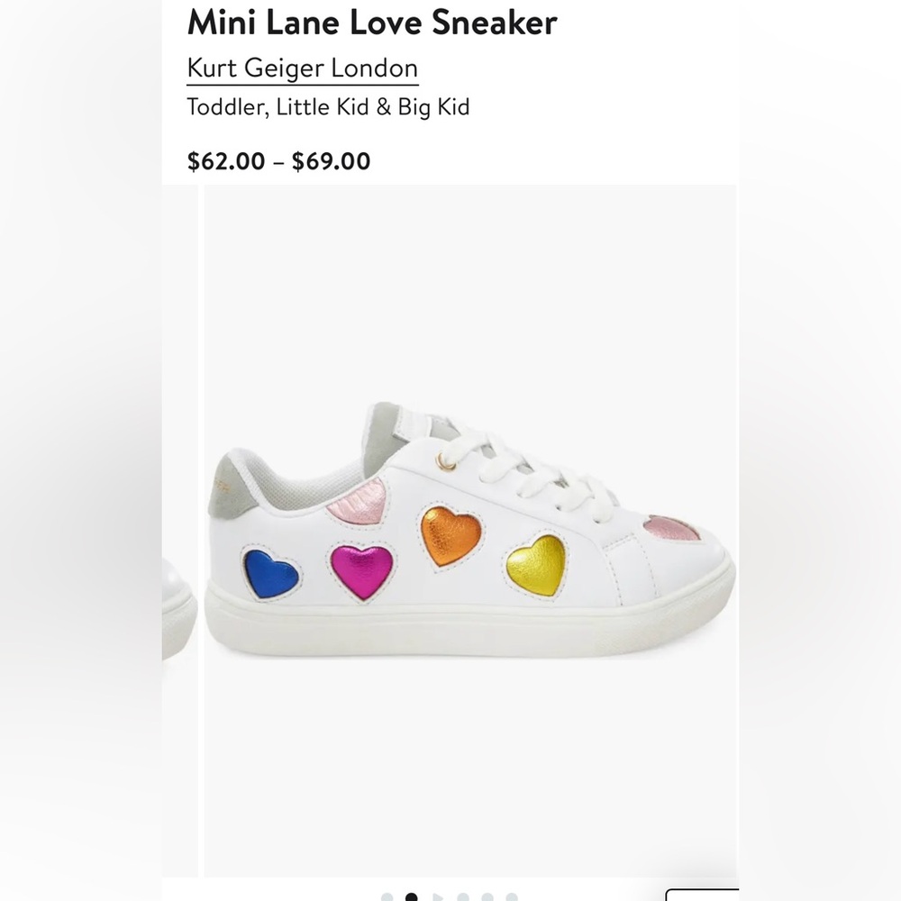 Kurt Geiger Mini Lane Love Sneakers for Kids